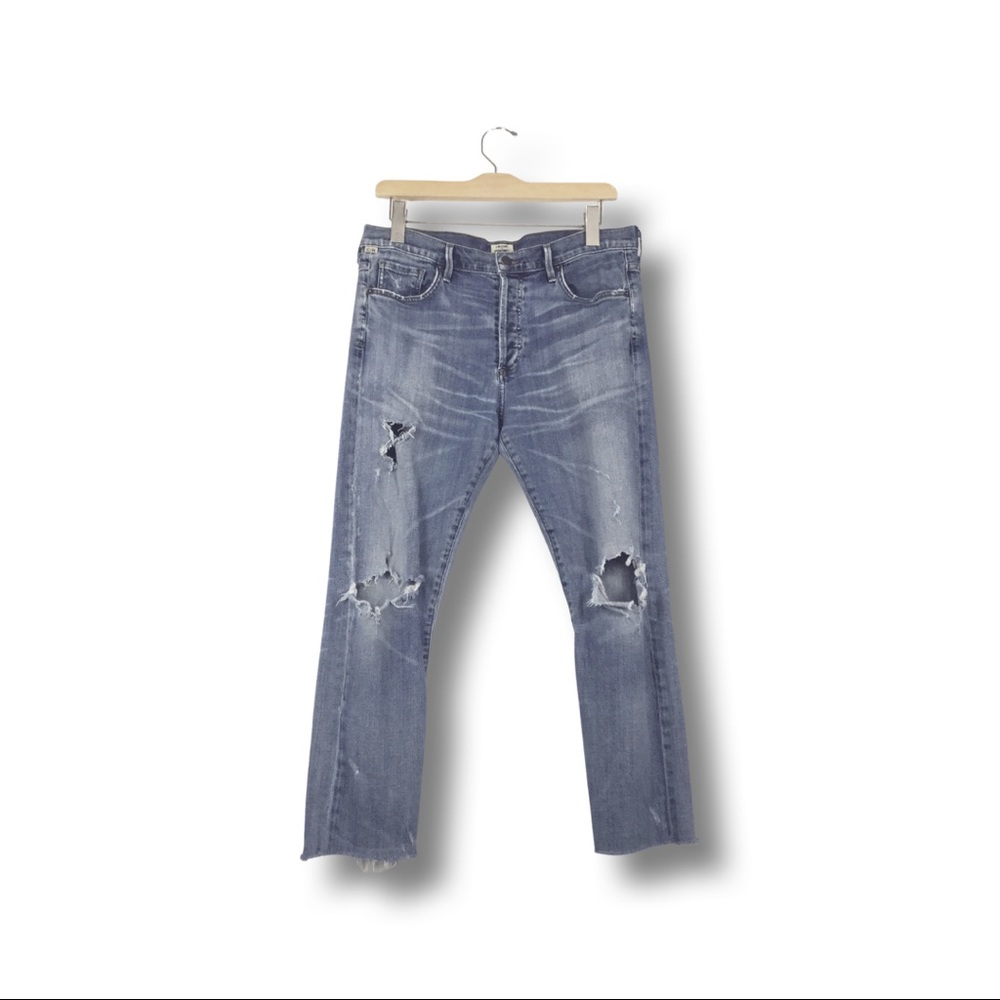 Citize Of Humanity Corey Slouchy Slim Distressed Jeans